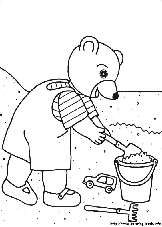 Little Brown Bear coloring picture